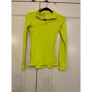 Under Armour fitted 3/4 zip Athletic pullover